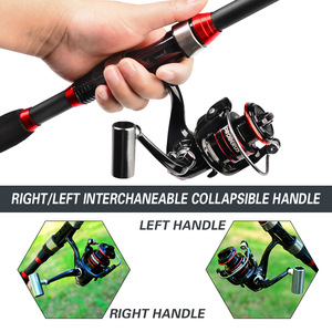 Mini <span class=keywords><strong>canne</strong></span> à pêche télescopique en carbone pour crevettes, carpes, poissons-chats, saumons et barres - Pêche <span class=keywords><strong>au</strong></span> <span class=keywords><strong>leurre</strong></span> ultra-courte pour enfants, utilisation en bateau - Product Image 6