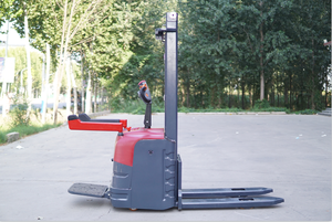 Custom Factory <strong>Electric</strong> Pallet <strong>Stacker</strong> <strong>1500kg</strong> 2000kg 3000kg High Lift Capacity Self <strong>Stacker</strong> Powerful Warehouse Forklift - Product Image 5