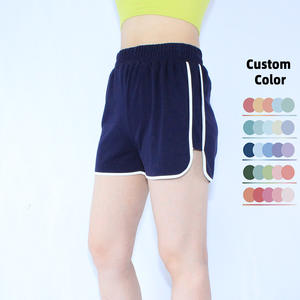 ARLAN Fabricante de Pantalones Cortos Deportivos con Logotipo Personalizado, Pantalones Cortos de Algodón con Cintura Elástica para Mujer, Transpirables y de Secado Rápido - Product Image 3