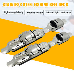 Soporte de Carrete de <span class=keywords><strong>Pesca</strong></span> de Acero Inoxidable, Clip para Caña de Pescar, para Lago, Río y Arroyo, Accesorio de <span class=keywords><strong>Pesca</strong></span> Versátil - Product Image 3