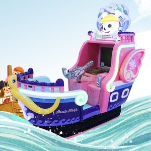 Máquina de juego que funciona con monedas, máquina de disparos para niños Seven Colors Sky Pirate Adventure - Product Image 1