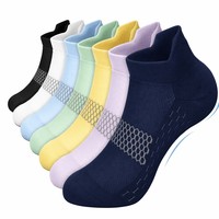 Chaussettes de course à compression personnalisées pour la cheville, respirantes, coupe basse, pour le sport, vente en gros, OEM, faible MOQ, professionnelles