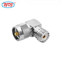 Adaptateur coaxial RF de qualité supérieure, directement de l'usine, prise mâle UHF PL-259 vers prise femelle UHF SO-239, convertisseur
