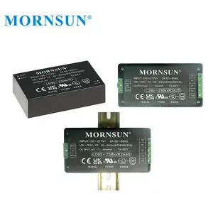 Mornsun-módulo de fuente de alimentación de transformador reductor, convertidor de LD90-23B24R2, AC DC 24V, 3750mA, 90W, 220V a 24V, 90W