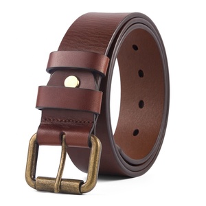 Vendita diretta in fabbrica cintura di lusso in pelle <span class=keywords><strong>italiana</strong></span> firmata cintura <span class=keywords><strong>accessori</strong></span> moda 100% pelle di vacchetta cintura - Product Image 3