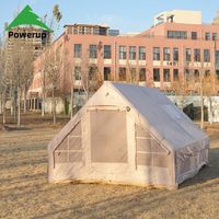 Vente chaude toutes saisons tente gonflable universelle 12 mètres carrés grand espace Oxford tissu une chambre pour pique-nique Camping