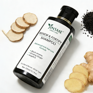 Customized Revitalizing Refreshing Anti-Hair Loss Gel <b>Shampoo</b> OEM ODM 330ml Ginger Angelica Ginseng Black Sesame for Scalp Care - Product Image 5