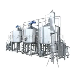 1000L 10hl Vapor calentado 3 recipientes inoxidable Mash Tun 1000l cerveza hervidor de cerveza