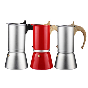Cafetière Moka en acier inoxydable classique, nouvelle conception OEM, personnalisable, 2 à 6 tasses, économique, <span class=keywords><strong>pour</strong></span> usage domestique - Product Image 1