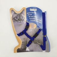 Kingtale Vente en gros de harnais et de laisses pour chats personnalisés et élégants, accessoires pour chats, harnais pour animaux de compagnie