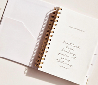 Planificateur de bien-être tout en un avec onglets Journal de soins personnels