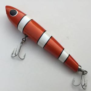 Missjordan — leurre flottant pencil avec hameçon <span class=keywords><strong>VMC</strong></span>, grand appât en bois, pour la traîne, nouvel arrivage, 130G, 215MM - Product Image 6