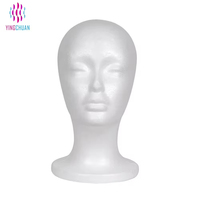 Tête de Mannequin à Prix Compétitif, Facile à Nettoyer, Mannequin Décoratif Classique, Tête de Modèle Humain Personnalisable pour Vêtements