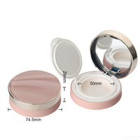 Étui personnalisé à coussin d'air, conteneur en plastique pour fond de teint liquide, emballage cosmétique en cuir avec impression de votre LOGO FENSHANG