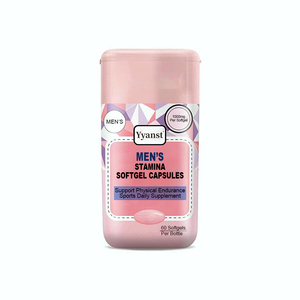 Capsules de gélules molles Stamina pour hommes 1000mg 60 unités – Booste l'endurance physique pour le sport, usage quotidien, supplément nutritionnel de fitness OEM - Product Image 1