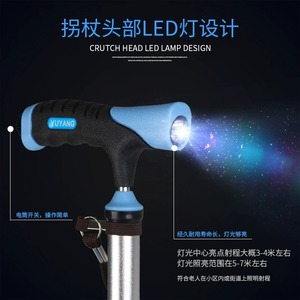 Three <b>Legged</b> Folding Walking Stick With Seat For Elderly Multifunctional <b>Stool</b> Rubber Tip Support - Product Image 2