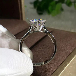 Anello dal Design Classico ed Elegante, Stile Matrimoniale, Anello da Dito per Donne - Product Image 6