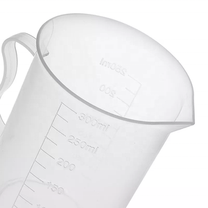 Vasos graduados de plástico para laboratorio con cuentagotas, 50ml, 100ml, 250ml, 500ml, para uso en laboratorio. - Product Image 3