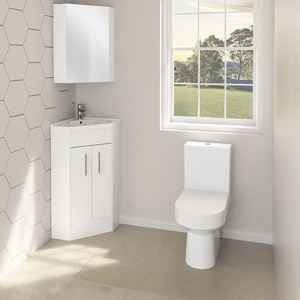 Hotel Supplier White Shaker Cabinets <strong>Ready</strong> <strong>Made</strong> Solid Wood <strong>Bathroom</strong> Cabinet Vanity - Product Image 6