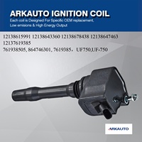 Koil Pengapian ARKAUTO UF750 12137619385 untuk BMW 1 2 3 4 5 6 7 X1 X2 X3 X4 X5 X6 X7 Z4 MINI 1.5T 2.0T 3.0T B38 B48 B58