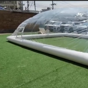 Grande <span class=keywords><strong>tente</strong></span> de <span class=keywords><strong>piscine</strong></span> gonflable transparente, abri de <span class=keywords><strong>piscine</strong></span> transparent imperméable <span class=keywords><strong>pour</strong></span> piscines <span class=keywords><strong>hors</strong></span> <span class=keywords><strong>sol</strong></span>/encastrées - Product Image 4