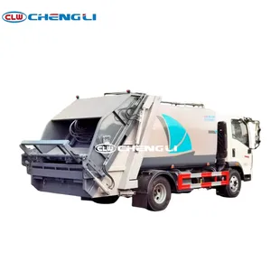 Camion compacteur de déchets de 5m3 et 6m3 fabriqué en Chine pour des solutions d'assainissement urbain efficaces - Product Image 3