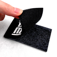 Etiquette Velcroes personnalisée de haute qualité pour textile en PVC souple Etiquette en silicone avec logo 3d en relief pour vêtement