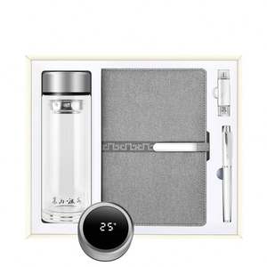 OEM Odm 8k Automatique, Parapluie Ouvert en Métal Stylo Bouteille d'Eau Recyclée Ensembles de Cadeaux de Bureau pour Cahier/ - Product Image 4