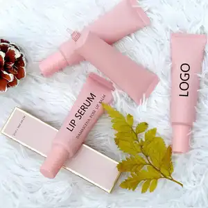 Cosmétiques hydratants réparateurs brillant à lèvres hydratant clair Vegan rose repulpé baume à lèvres marque privée huile pour les lèvres repulpant