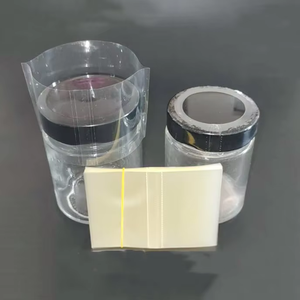 Kunststoff POF PVC PET Schrumpfband Transparentes Perforiertes Schrumpfband Klare Hülsenfolie für Flaschen Gläser Versiegelungsfolie - Product Image 1