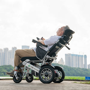 Silla de Ruedas Eléctrica Ligera, Plegable y Reclinable para Personas Mayores y con Discapacidad, con Freno Autoblocante - Product Image 1