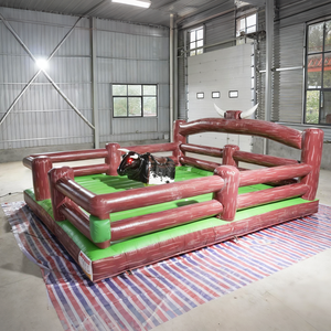 Toro Mecánico Comercial para Adultos, Máquina de Rodeo Inflable, Tamaño y Color Personalizables - Product Image 1