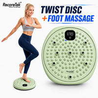 Máquina de Ejercicios de Fisioterapia, Equipo de Entrenamiento Cardiovascular, Tabla de Masaje Fitness, Disco Giratorio para Ejercicios, Entrenamiento Diario para el Core