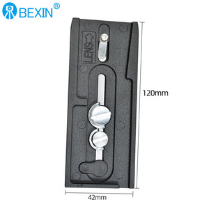 แผ่นยึดกล้องแบบปลดเร็ว Bexin ทำจากอลูมิเนียมอัลลอยด์ พร้อมระบบล็อคเร็ว สำหรับขาตั้งกล้องดิจิตอล - Product Image 3