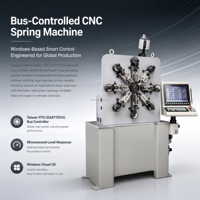 Formeuse de ressorts universelle CNC sans came à 11 axes ZW-1120 pour formes de fils complexes