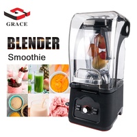 Mesin Blender es Manual multifungsi, Blender tangan portabel untuk Smoothies & minuman