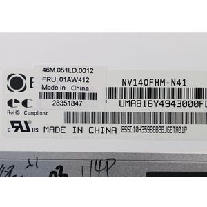 Pantalla LCD Táctil de Repuesto para Lenovo Thinkpad Yoga 460 FRU: 01AW412 de 14.0 Pulgadas <span class=keywords><strong>NV140FHM</strong></span>-<span class=keywords><strong>N41</strong></span> FHD 1920*1080 - Product Image 2