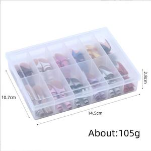 288 pièces/boîte couverture complète <span class=keywords><strong>Gel</strong></span> manucure artificielle Extension conseils 12 couleurs orteil doigt ABS faux ongles français presse <span class=keywords><strong>sur</strong></span> les ongles - Product Image 6