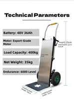 Carretilla Eléctrica para Subir Escaleras con Capacidad de Carga de 400 kg en Venta