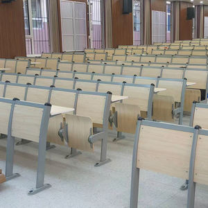 Aulas universitarias estilo Pie <span class=keywords><strong>de</strong></span> hierro a bajo precio <span class=keywords><strong>de</strong></span> fábrica con mesas y sillas <span class=keywords><strong>de</strong></span> fila salas <span class=keywords><strong>de</strong></span> conferencias auditorios sillas <span class=keywords><strong>de</strong></span> Iglesia - Product Image 5