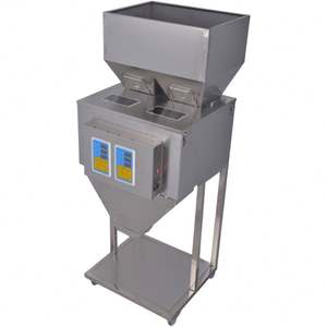 Dispensador de Alta Precisión de Acero Inoxidable con 2 Cabezales para Rellenar Bolsas de 999g con Uvas, Frutos Secos, Bayas de Goji, Especias, Polvo, Harina, Café, Té y Bebidas - Product Image 3