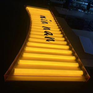 Tùy chỉnh 360 độ sáng <span class=keywords><strong>Acrylic</strong></span> sáng trang trí quảng cáo hộp đèn, internet-nổi tiếng Đèn tường - Product Image 4