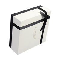 Impression de Logo personnalisé sur boîte, emballage de boîte-cadeau, pour ensembles cadeaux avec ruban, offre spéciale