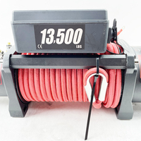 Treuil tout-terrain de haute qualité 12000 Lbs-13500 LBS 12v_electric 12v à vendre Moteur électrique AUTO DAO Odm 10 Mm*24m 12VDC