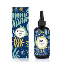 Résine UV dure adhésive 200g, colle liquide transparente UV pour l'artisanat