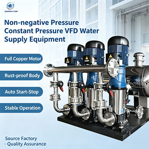 Système de pompe centrifuge verticale multi-étages à haute pression, équipement d'alimentation en eau constante 15 kW - Product Image 1