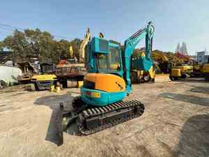 Mini-excavatrice d'occasion de marque japonaise de haute qualité à bas prix, 3 tonnes, Kx U35, mini-excavatrice d'occasion de marque originale, vente chaude - Product Image 2