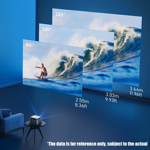 BYINTEK X25 1080P <span class=keywords><strong>projecteur</strong></span> vidéo Home cinéma portable Full HD natif 1920*1080 Distance <span class=keywords><strong>focale</strong></span> plus courte objectif manuel Mini 1 an - Product Image 5