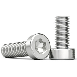 สกรูหัว Torx แบบเตี้ย SS304, สกรูนิรภัยป้องกันการงัดแงะสำหรับประกอบเครื่องจักร - Product Image 3