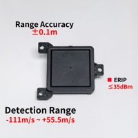 Sensor Radar Mmwave Jarak Jauh 77GHz 260m 40 Target Dual CAN-FD FCW AEB ACC Modul Radar Depan Otomotif